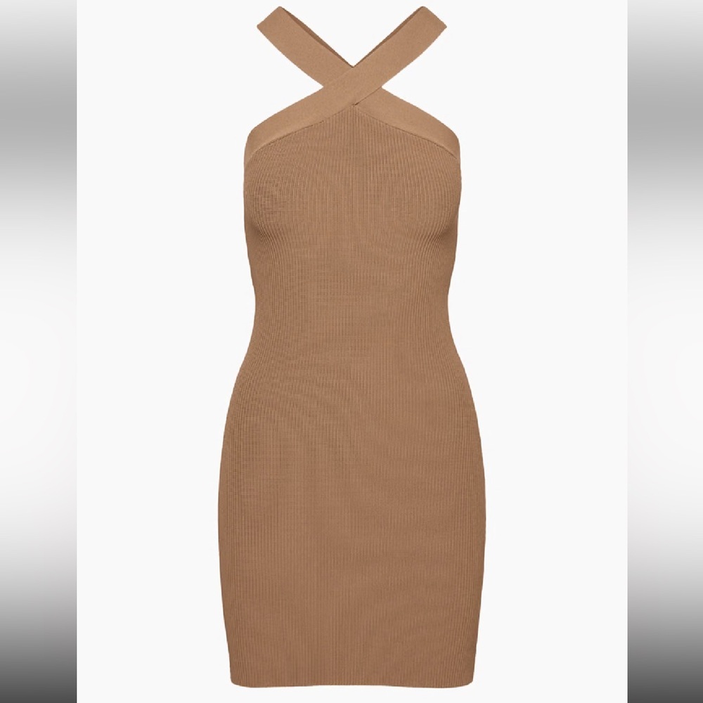 ARITZIA BABATON - Sculpt Knit Criss Cross Dress - NWT